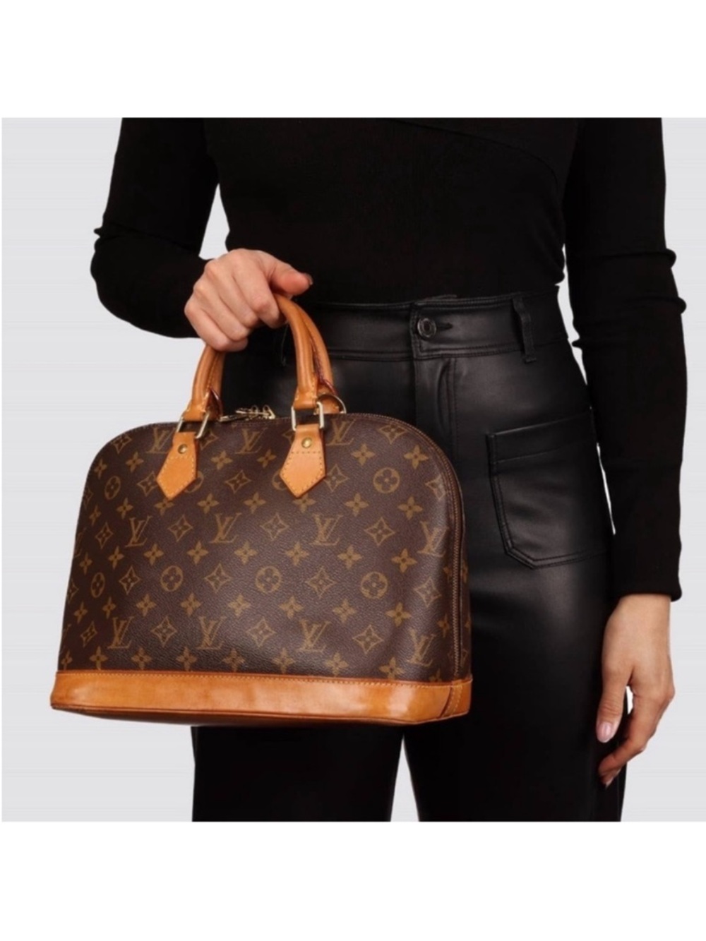 Louis Vuitton Monogram Alma Handbag PM